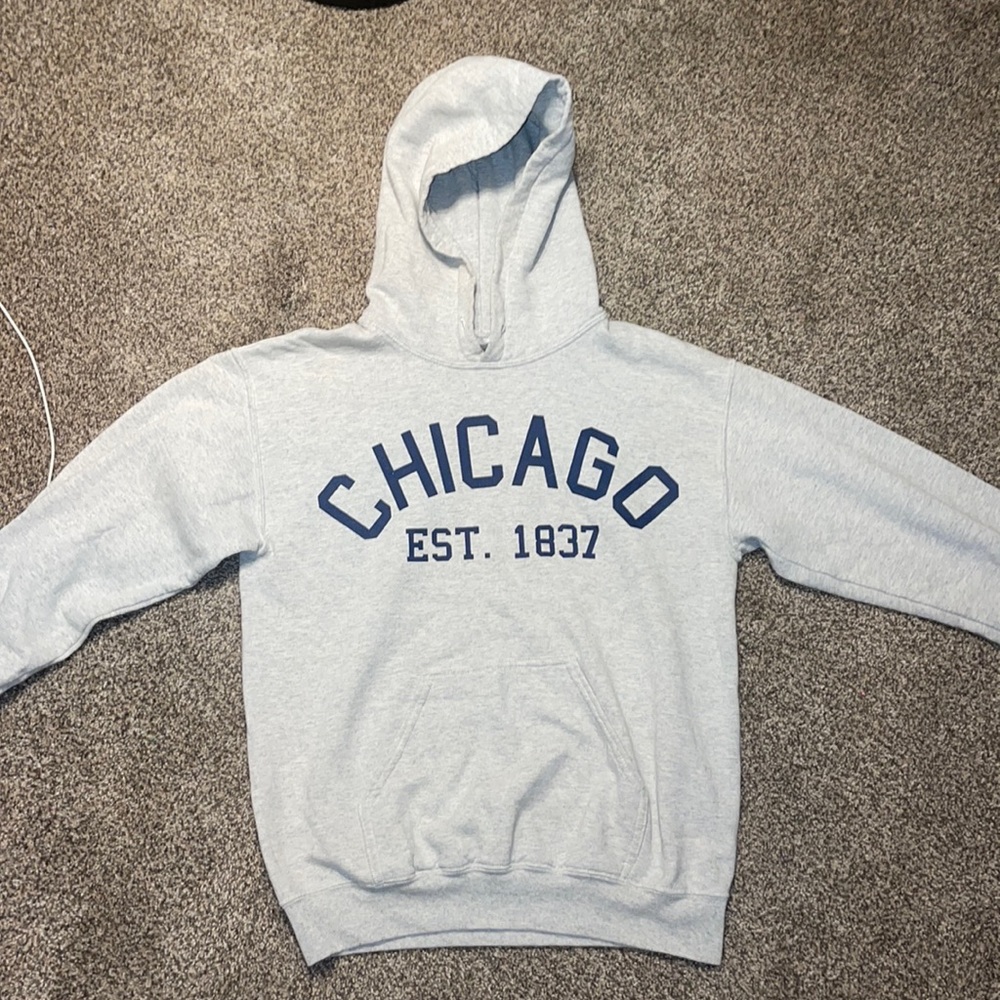 Gray Chicago sweatshirt